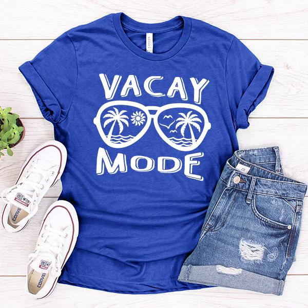 Beach Vacay Mode - Short Sleeve Tee Shirt