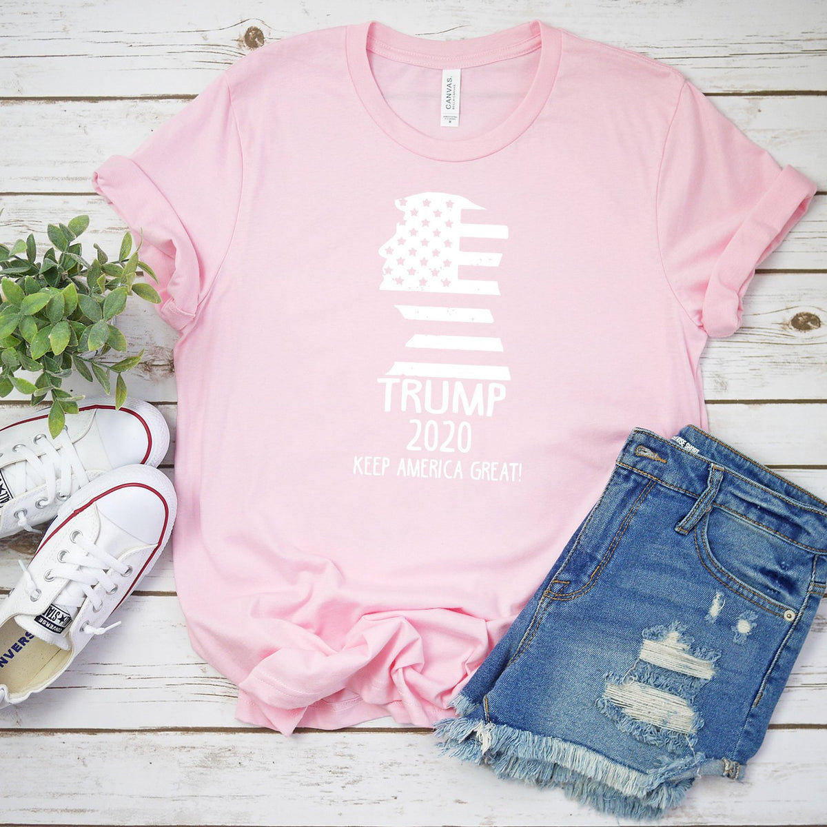 Trump 2020 Keep America Great - Short Sleeve Tee Shirt