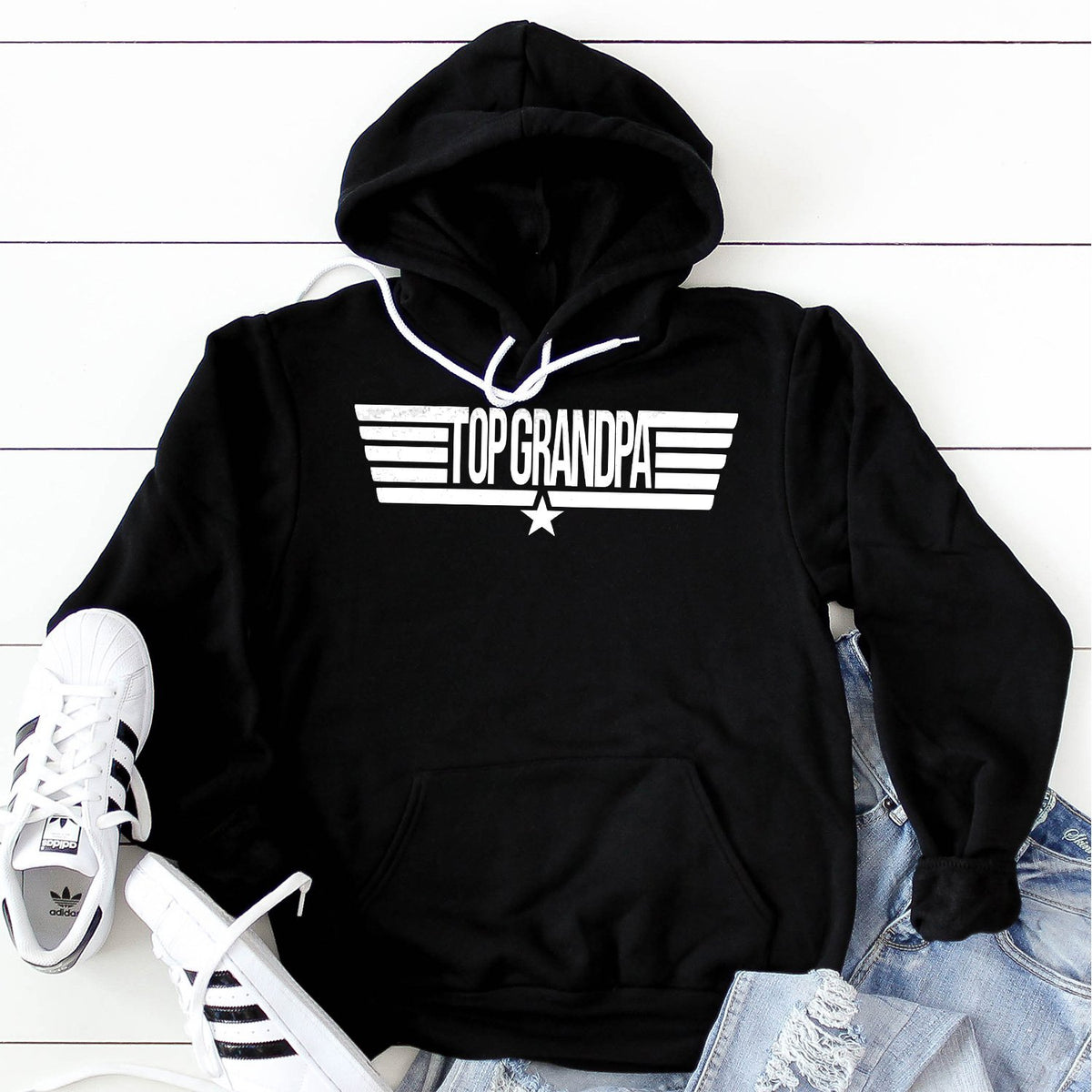 Top Grandpa - Hoodie Sweatshirt
