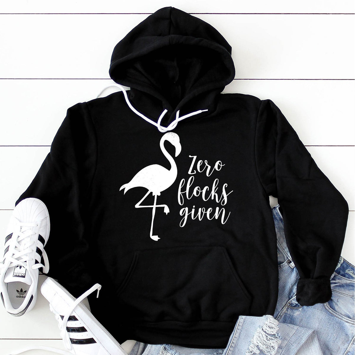 Zero Flocks Given - Hoodie Sweatshirt