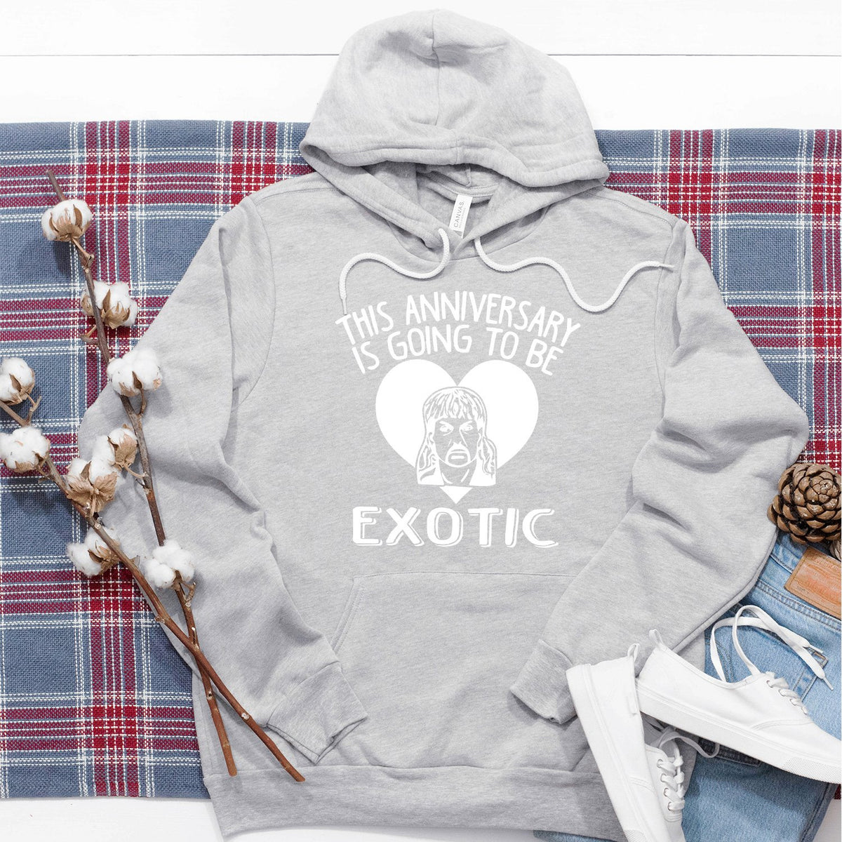 This Anniversary is Going To Be Exotic - Hoodie Sweatshirt