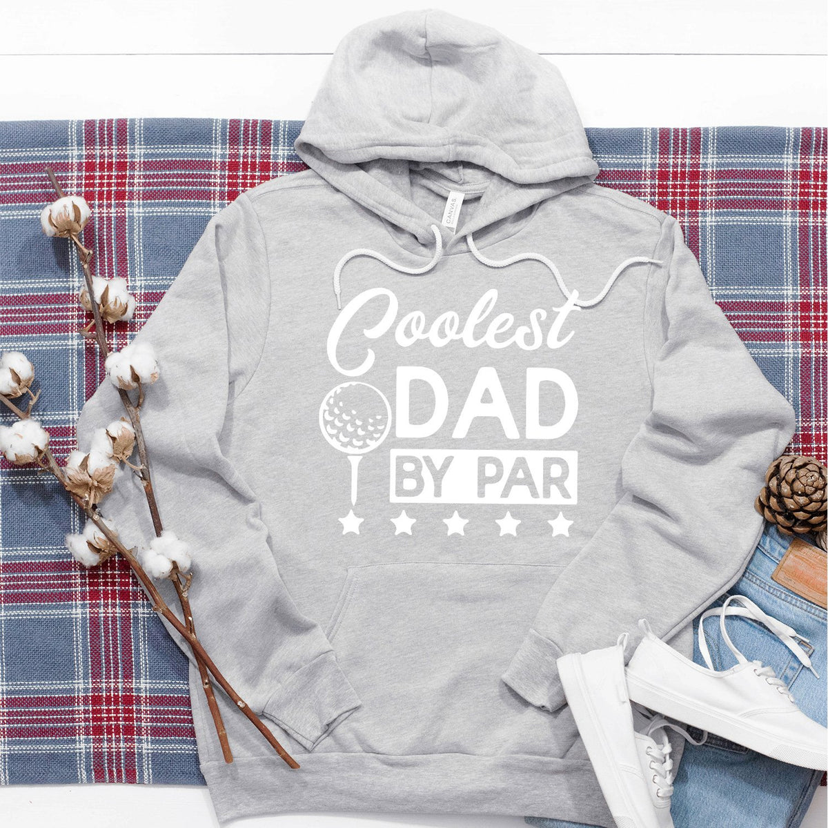 Coolest Dad By Par - Hoodie Sweatshirt