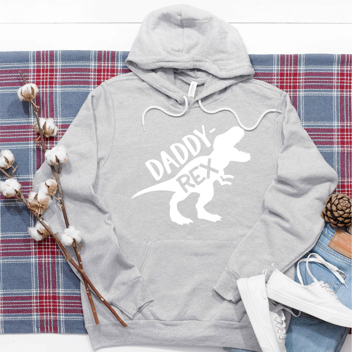 Daddy Rex Dinosaur - Hoodie Sweatshirt