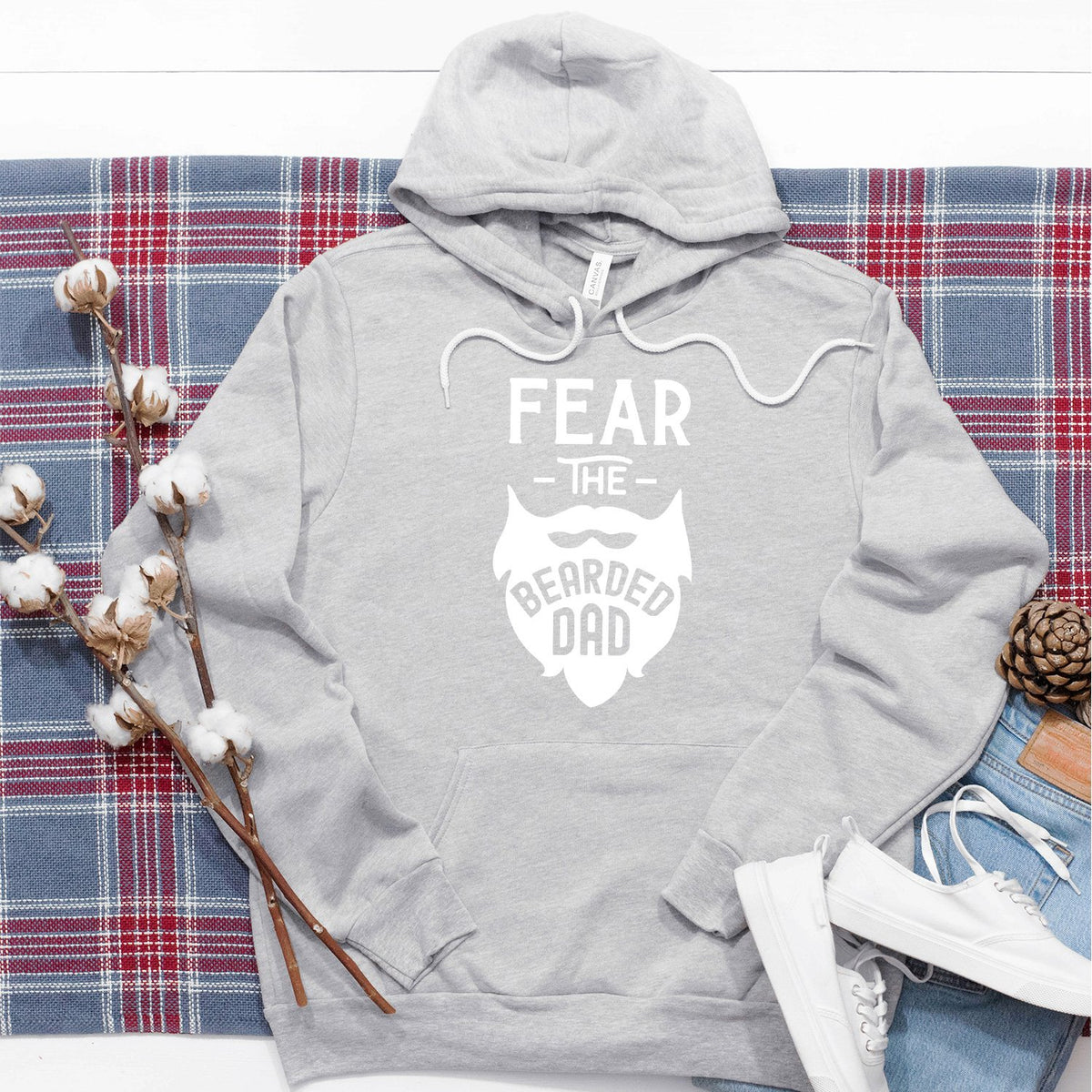 Fear The Bearded Dad - Hoodie Sweatshirt