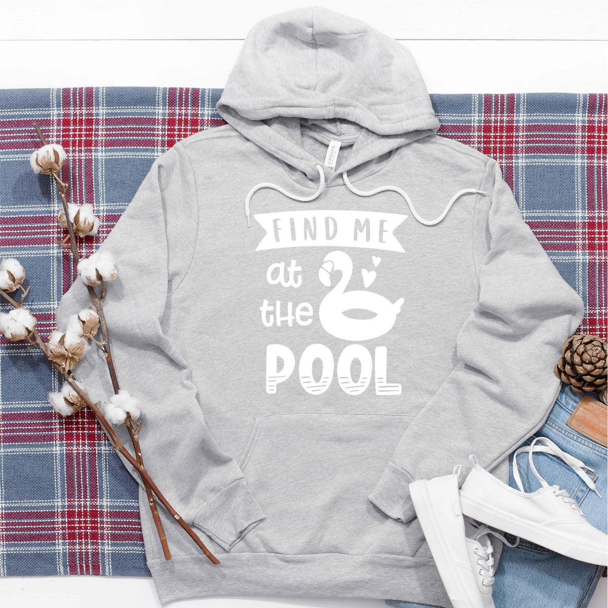 Find Me At The Pool - Hoodie Sweatshirt