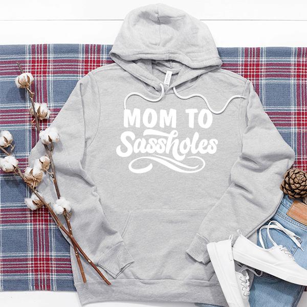 Mom To Sassholes - Hoodie Sweatshirt