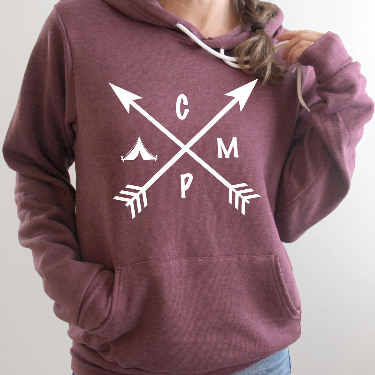 Camp with Arrows - Hoodie Sweatshirt