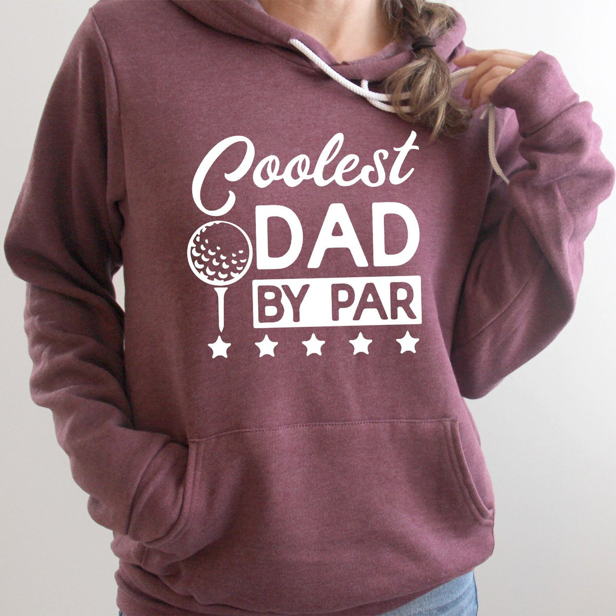 Coolest Dad By Par - Hoodie Sweatshirt