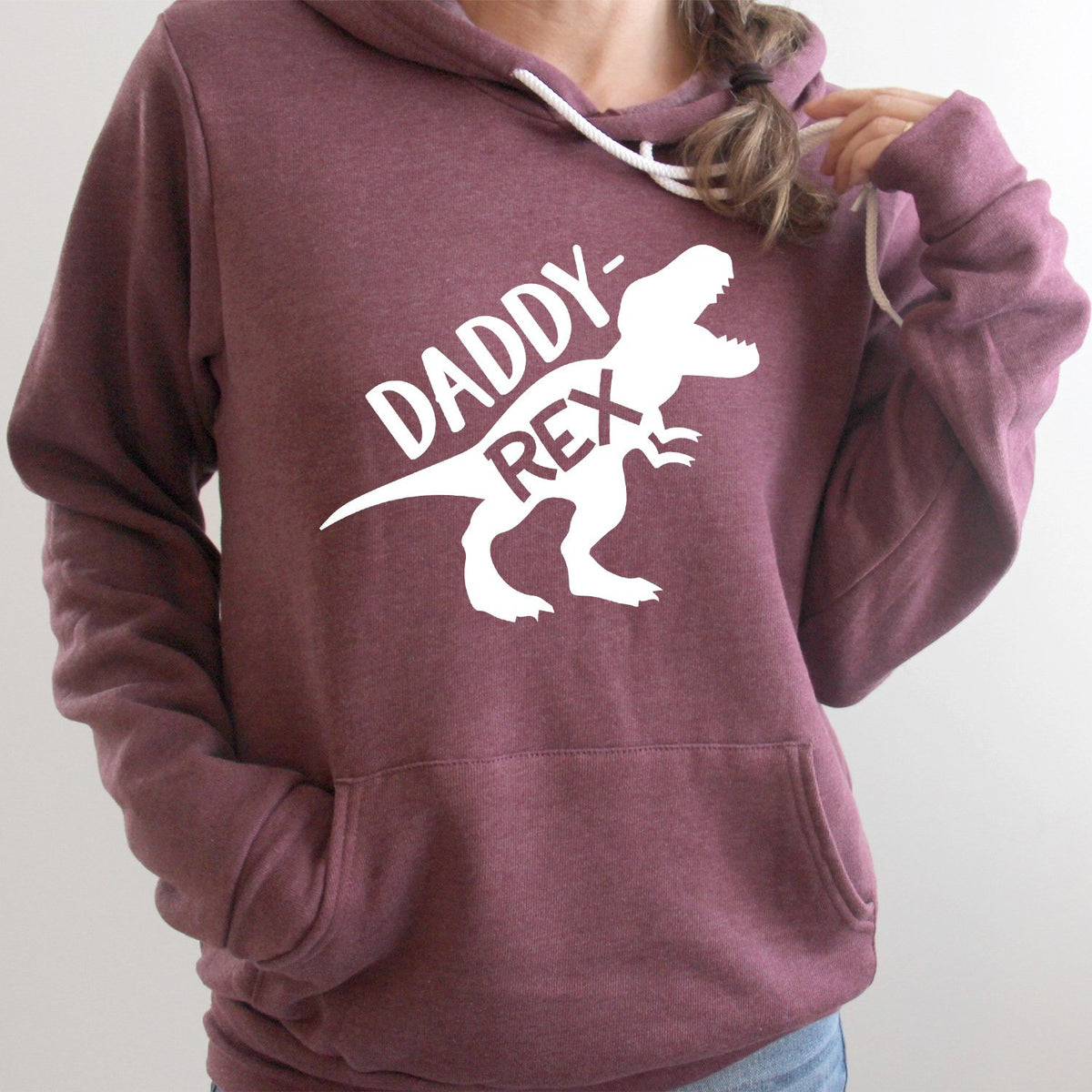 Daddy Rex Dinosaur - Hoodie Sweatshirt