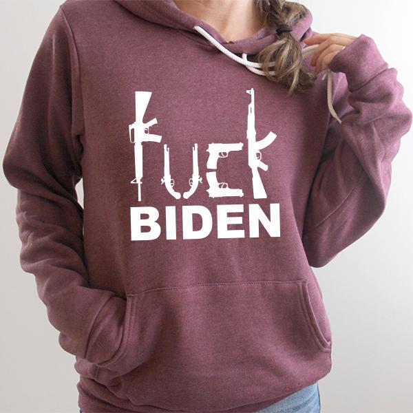 Fuck Biden Guns - Hoodie Sweatshirt