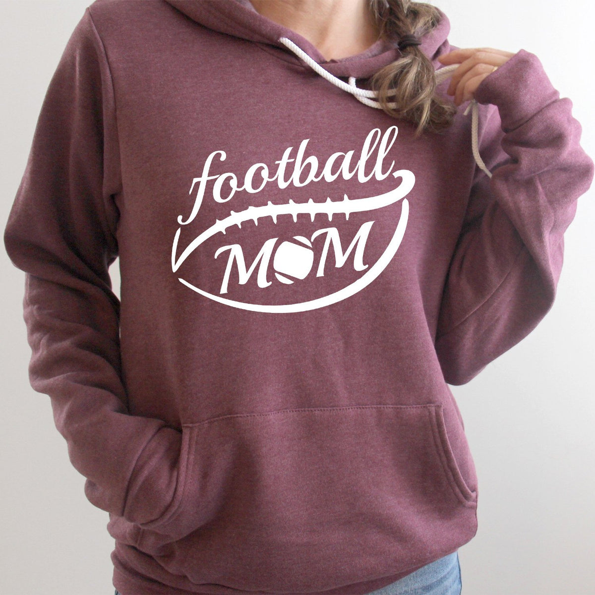 Football Mom - Hoodie Sweatshirt