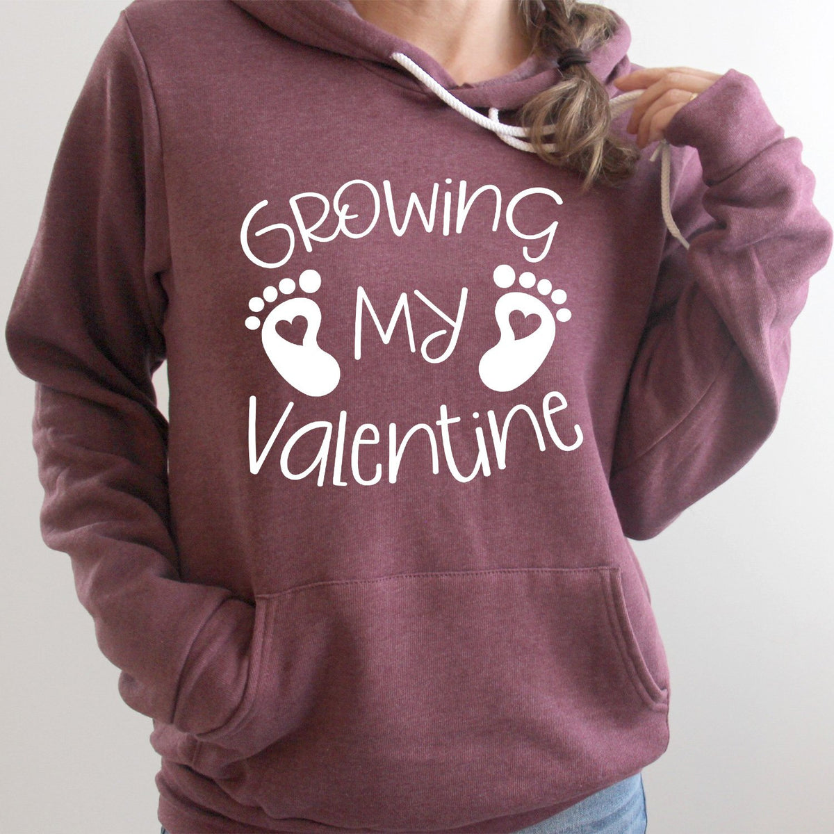 Growing My Valentine - Hoodie Sweatshirt