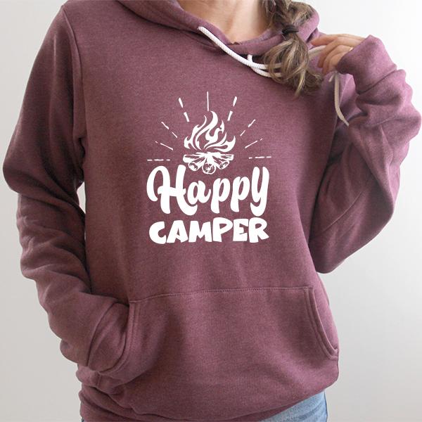 Happy Camper - Hoodie Sweatshirt