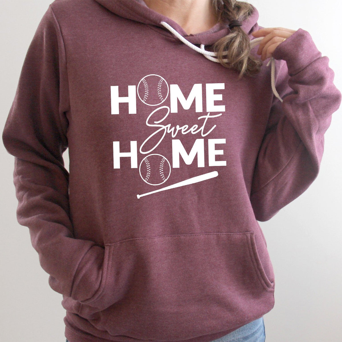 Home Sweet Home Baseball - Hoodie Sweatshirt