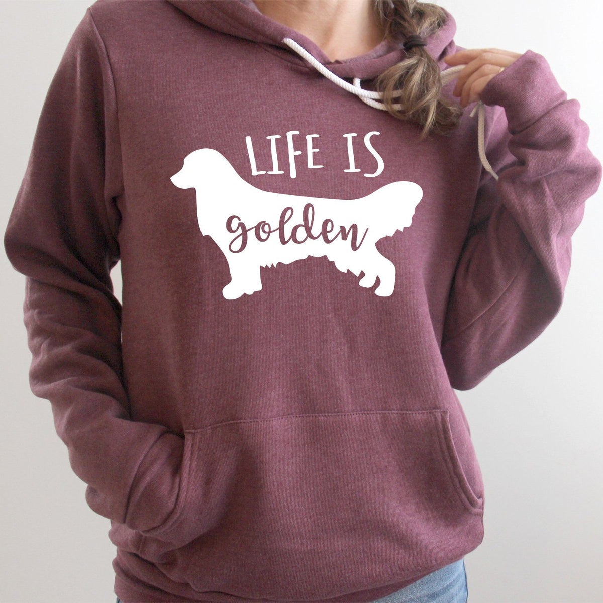 Life is Golden Retriever - Hoodie Sweatshirt