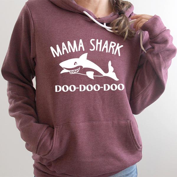 Mama Shark Doo-Doo-Doo - Hoodie Sweatshirt