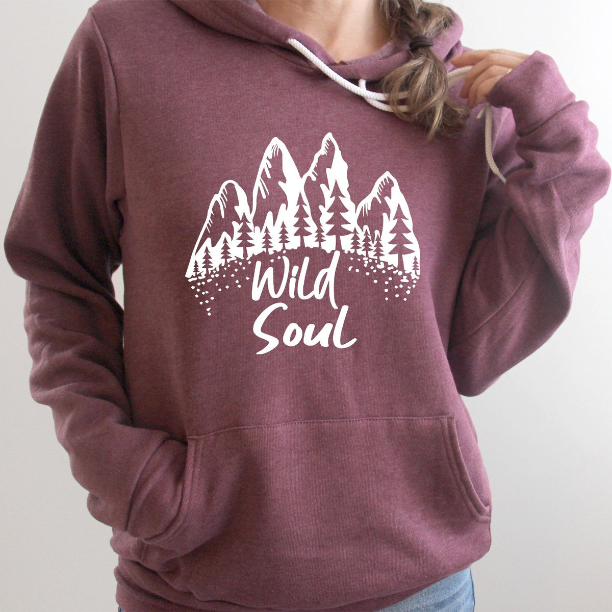 Mountain Wild Soul - Hoodie Sweatshirt
