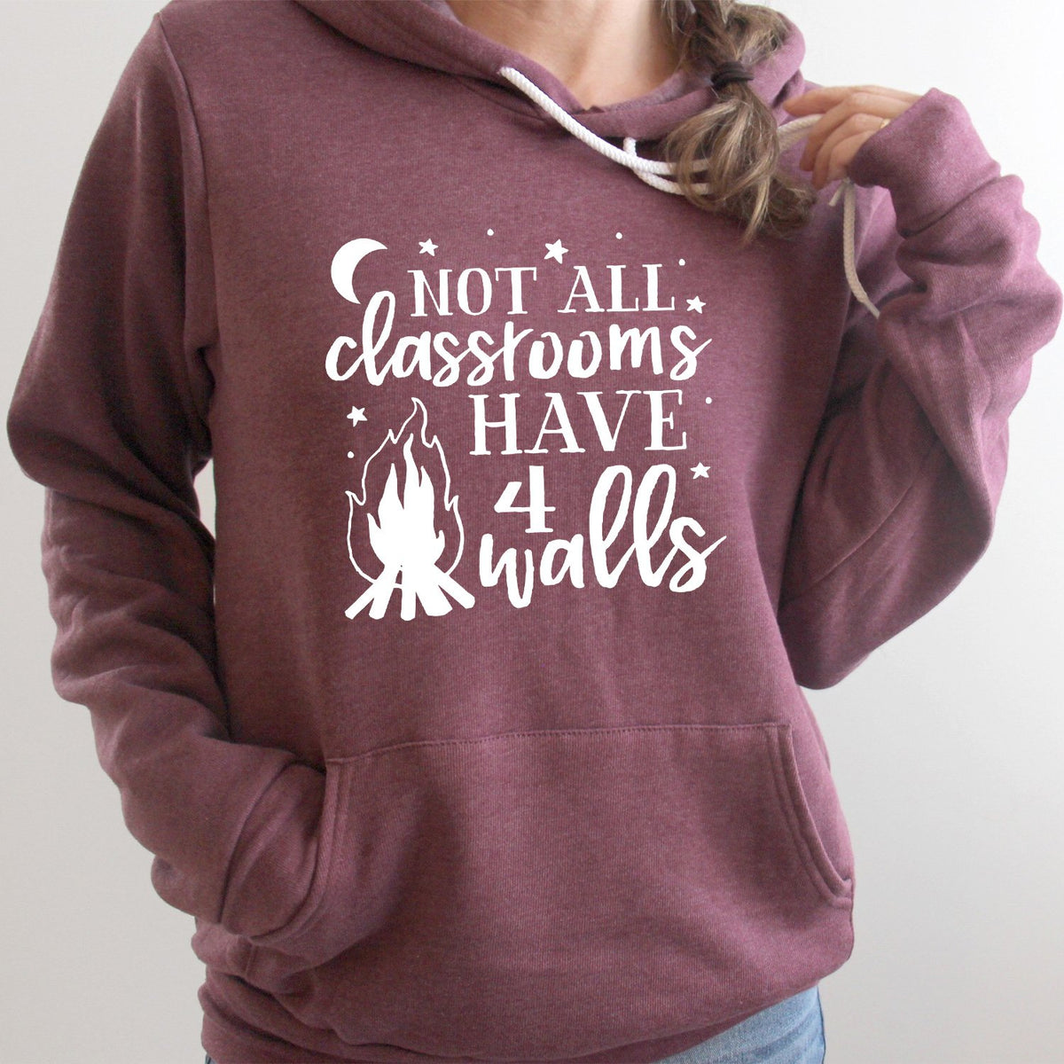 Not All Classrooms Have 4 Walls - Hoodie Sweatshirt