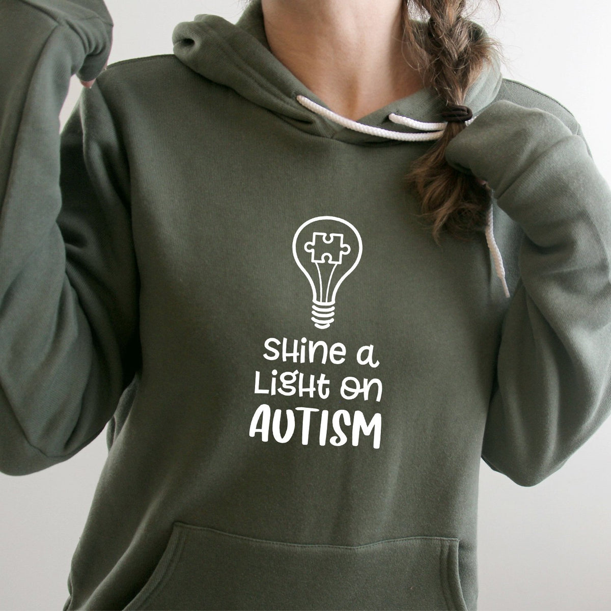 Shine A Light on Autism - Hoodie Sweatshirt