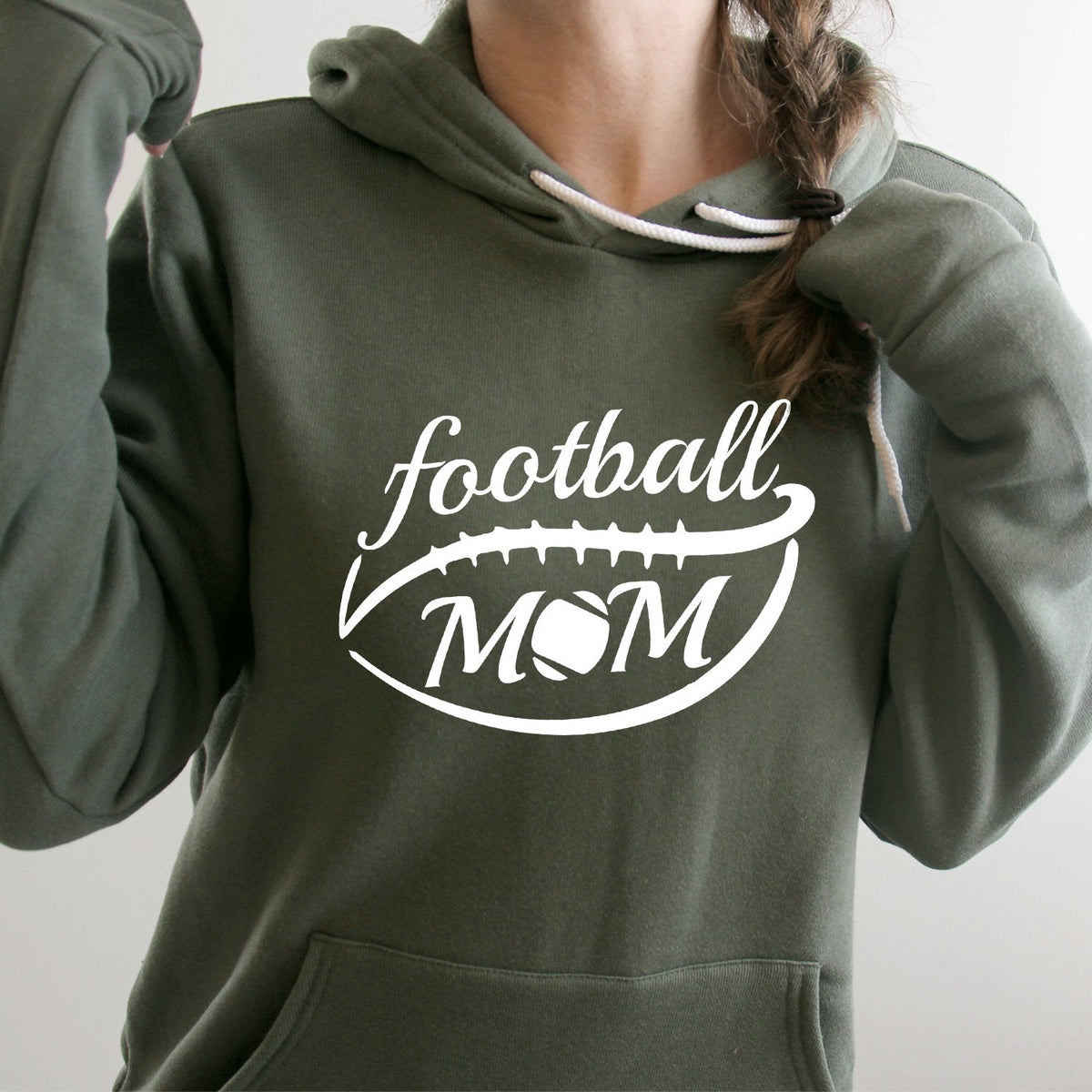 Football Mom - Hoodie Sweatshirt