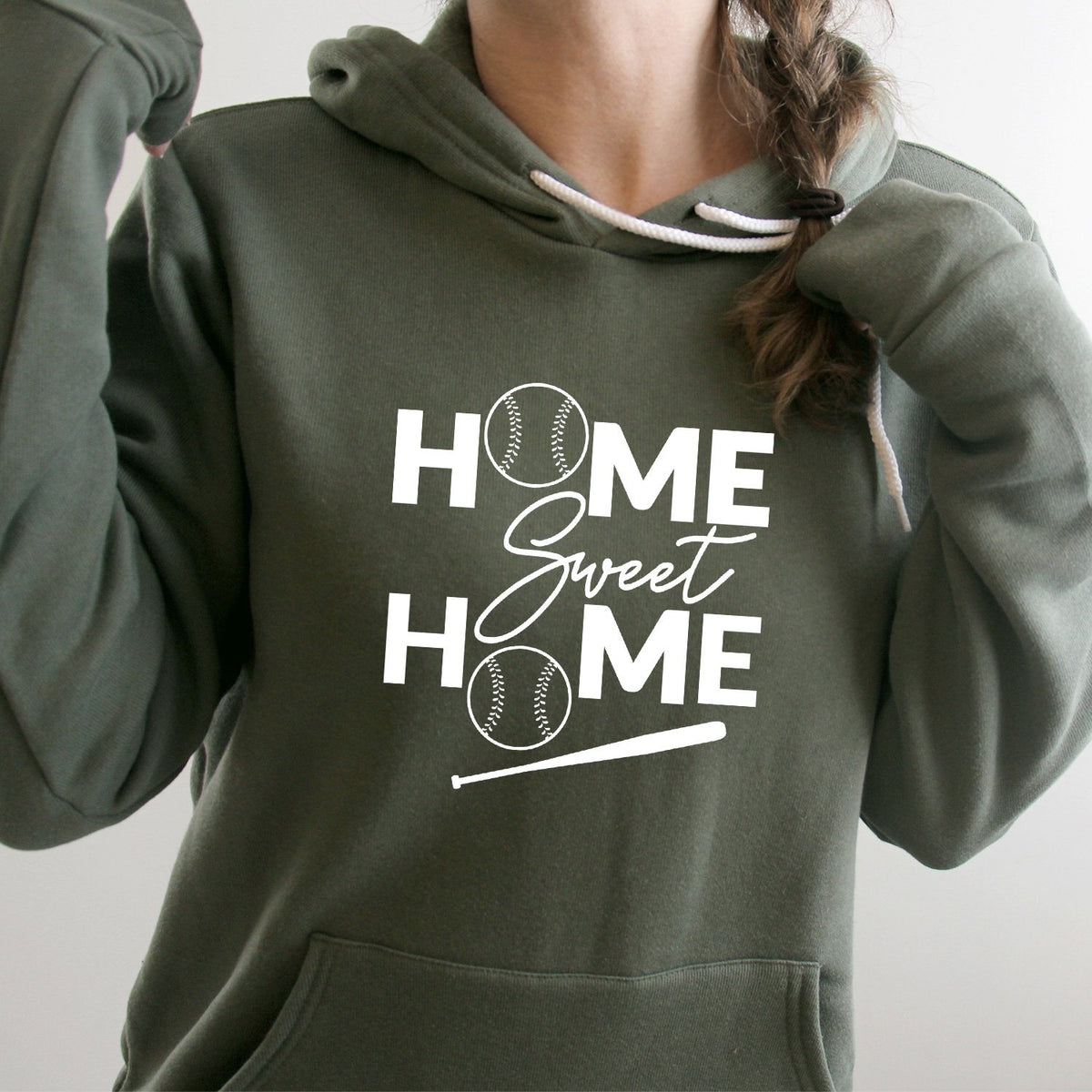 Home Sweet Home Baseball - Hoodie Sweatshirt