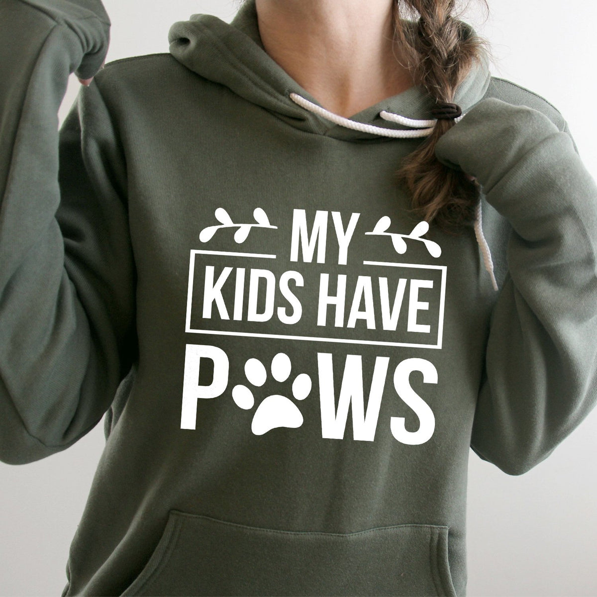 My Kids Have Paws - Hoodie Sweatshirt