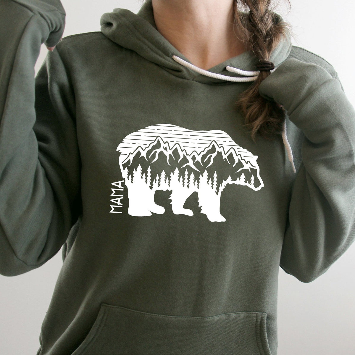 Mama Bear Adventure - Hoodie Sweatshirt