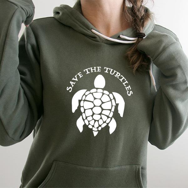 Save The Turtles - Hoodie Sweatshirt