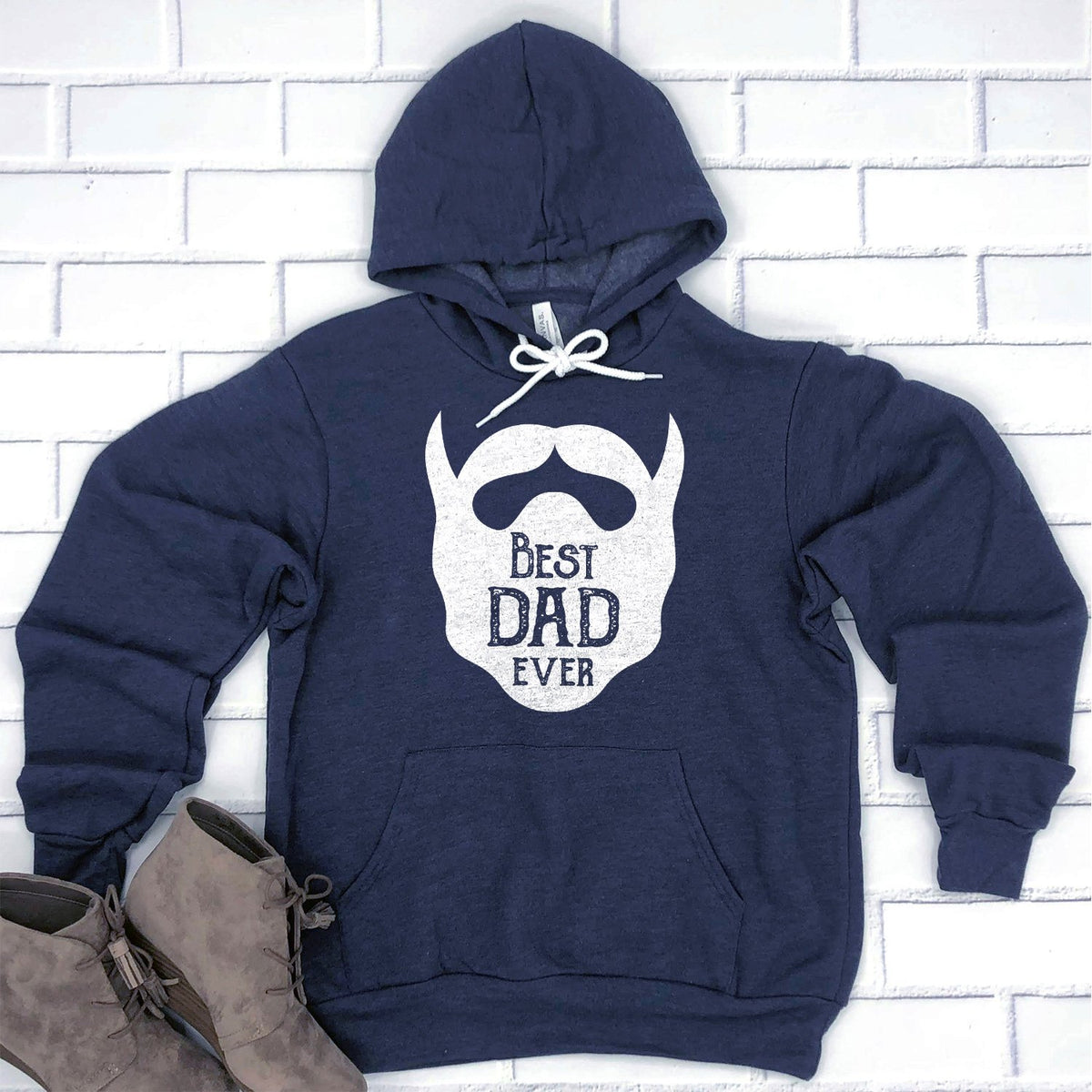 Best Dad Ever Beard - Hoodie Sweatshirt