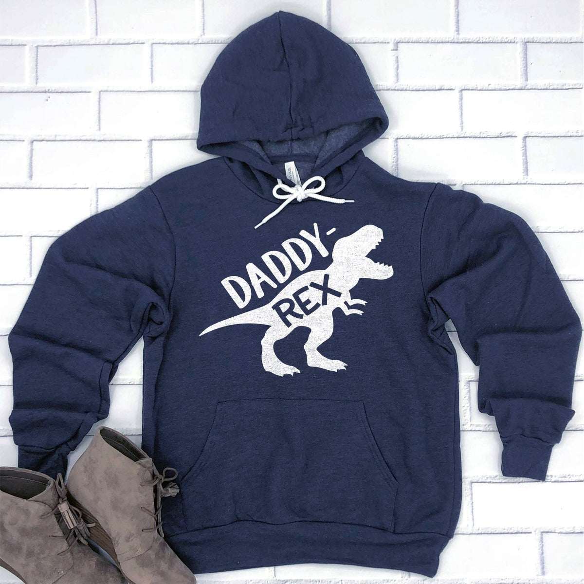 Daddy Rex Dinosaur - Hoodie Sweatshirt