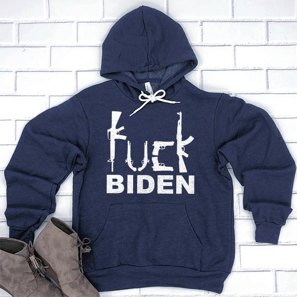 Fuck Biden Guns - Hoodie Sweatshirt