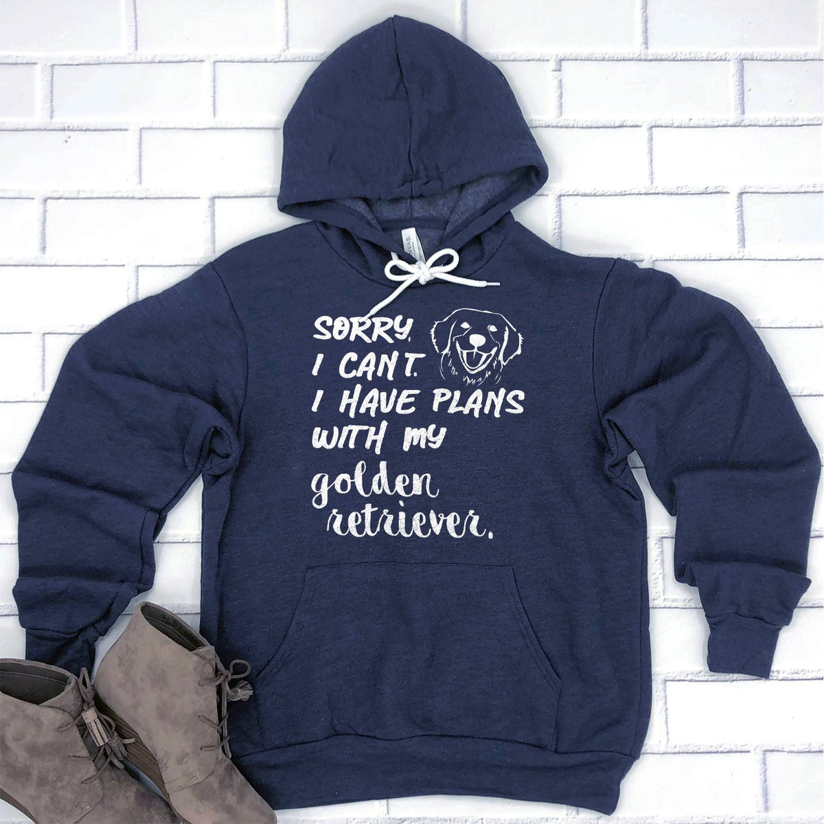 Sorry I Can&#39;t I Have Plans with My Golden Retriever - Hoodie Sweatshirt