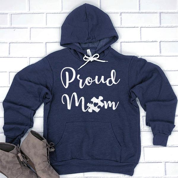 Proud Autism Mom - Hoodie Sweatshirt