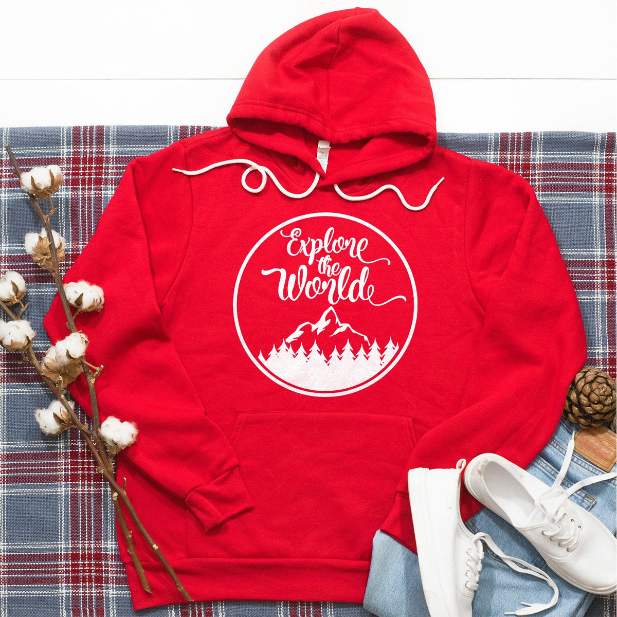 Explore The World - Hoodie Sweatshirt