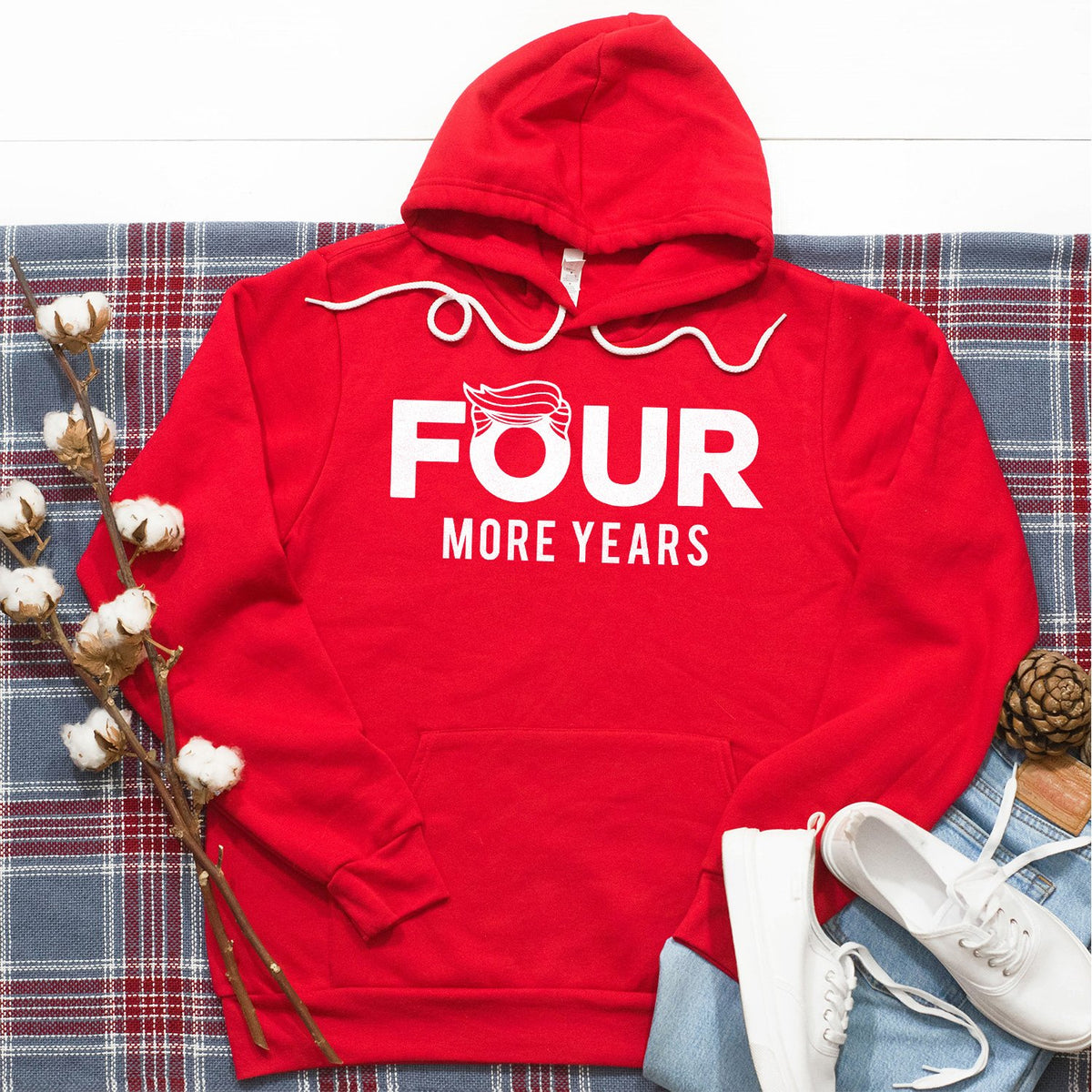 Four More Years Trump - Hoodie Sweatshirt