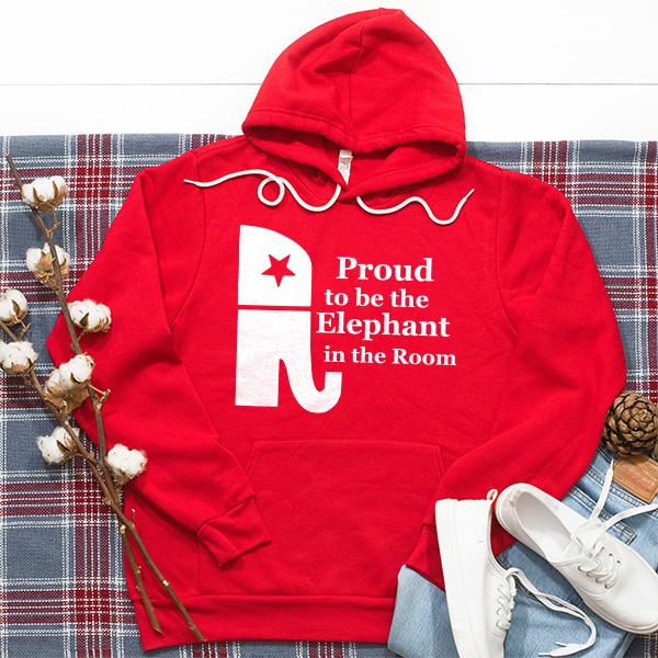 Proud To Be The Elephant in the Room - Hoodie Sweatshirt