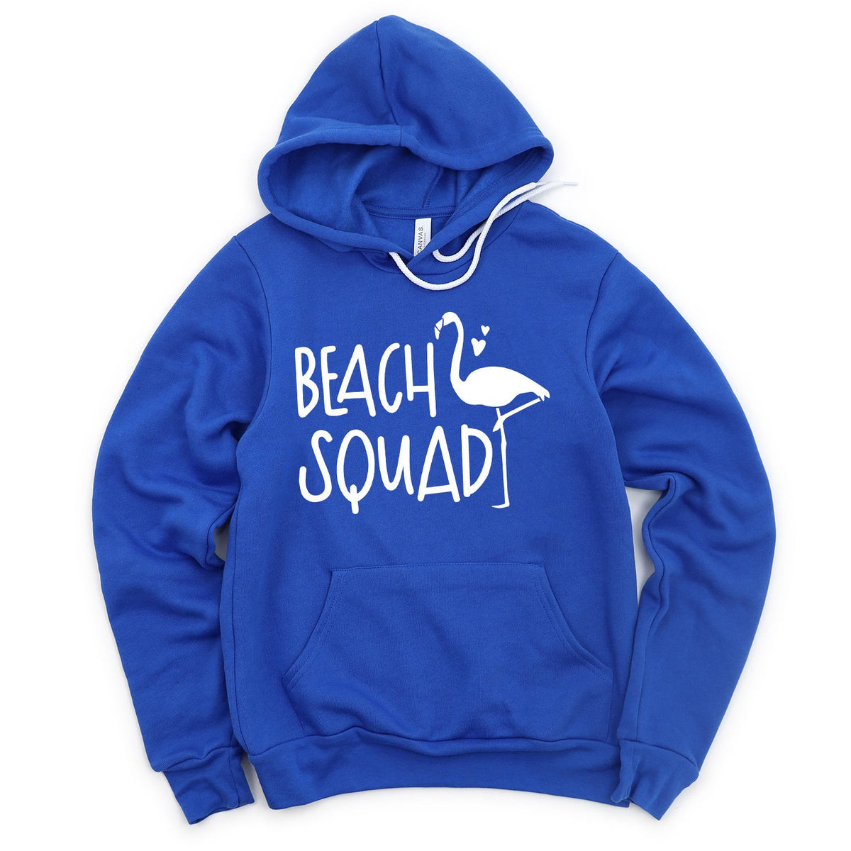 Beach Squad with Swan - Hoodie Sweatshirt