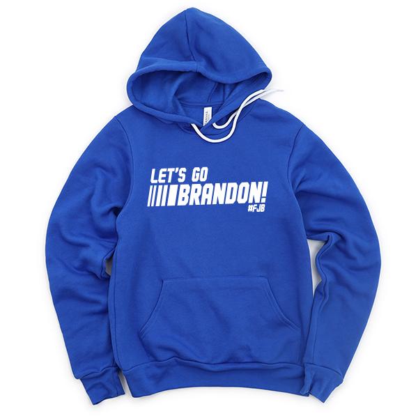 Let&#39;s Go Brandon FJB Racing - Hoodie Sweatshirt