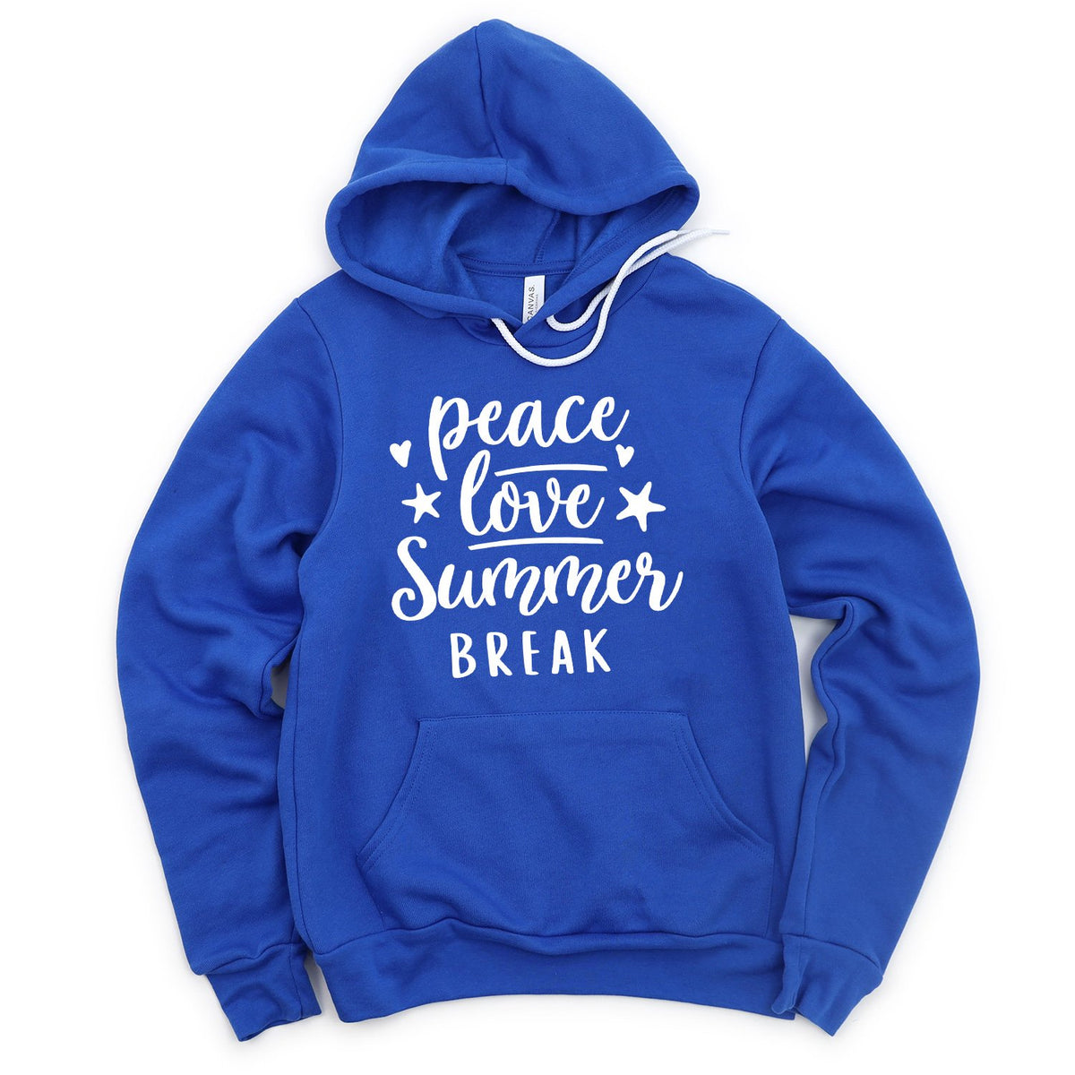 Peace Love Summer Break - Hoodie Sweatshirt