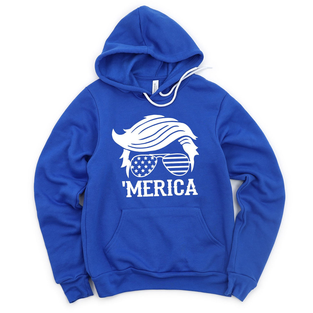 Trump Merica Glasses - Hoodie Sweatshirt