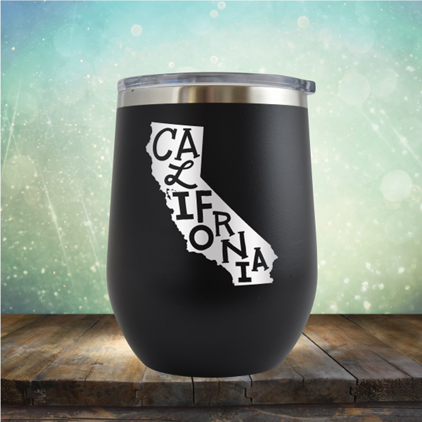 California Outline - Stemless Wine Cup
