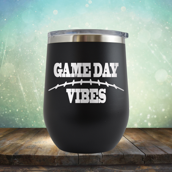 Game Day Vibes Football - Stemless Wine Cup