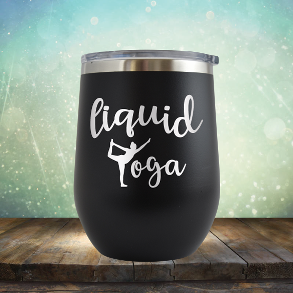 Liquid Yoga - Stemless Wine Cup