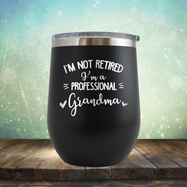 Professional Grandma - Stemless Wine Cup