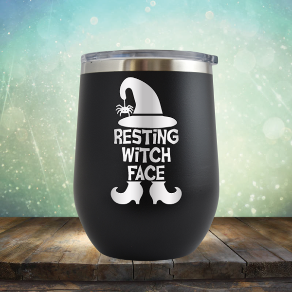 Resting Witch Face - Stemless Wine Cup
