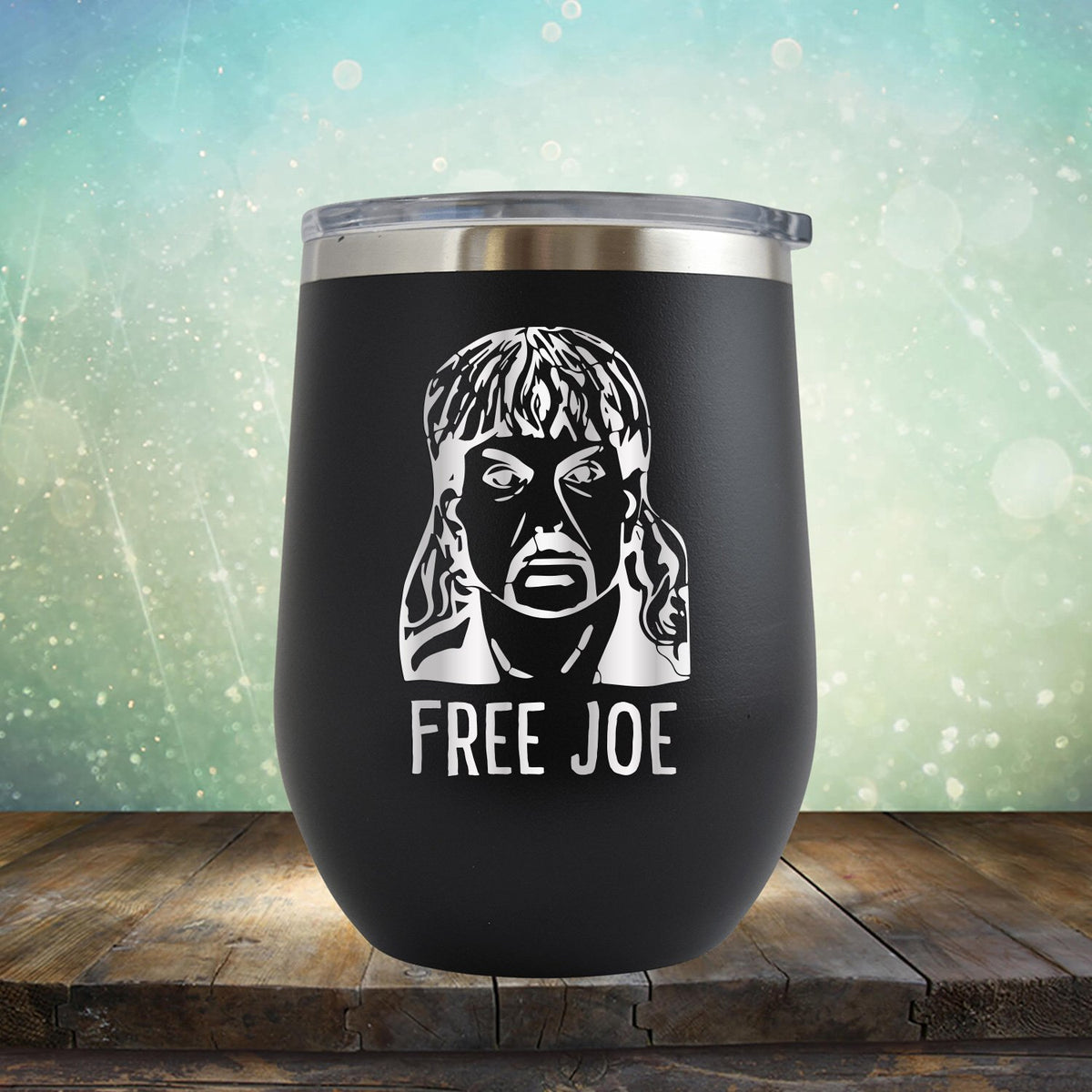 Free Joe Exotic The Tiger King - Stemless Wine Cup