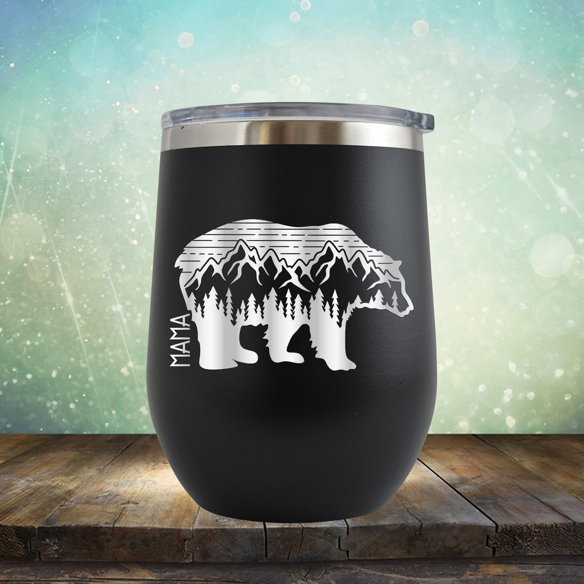 Mama Bear Adventure - Stemless Wine Cup