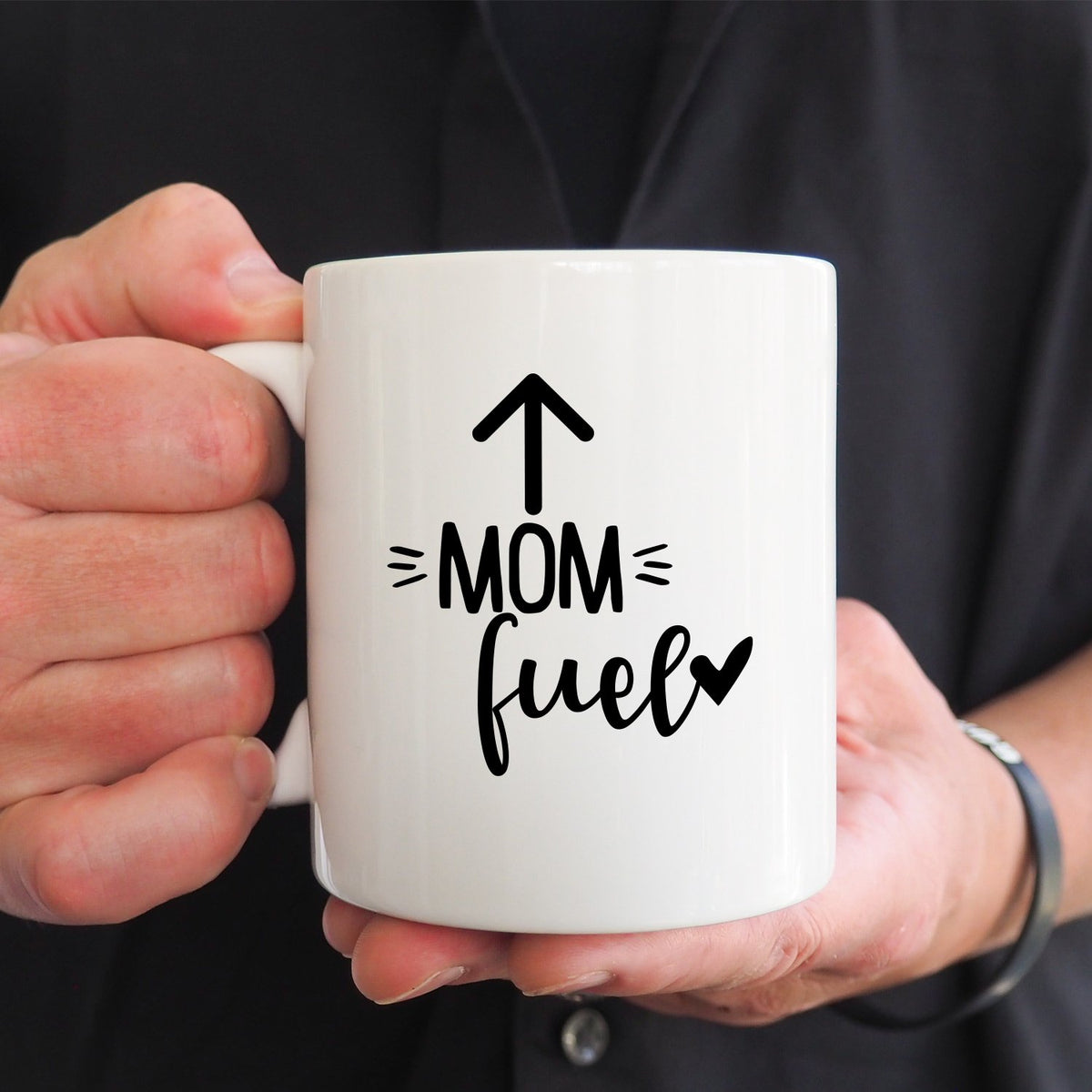 Mom Fuel - Ceramic Coffee Mug