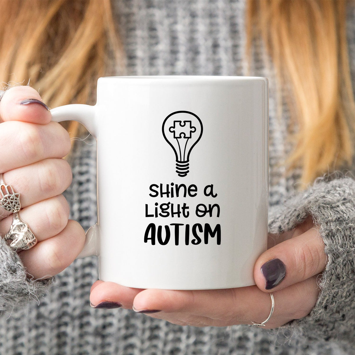 Autism Light - Ceramic Coffee Mug