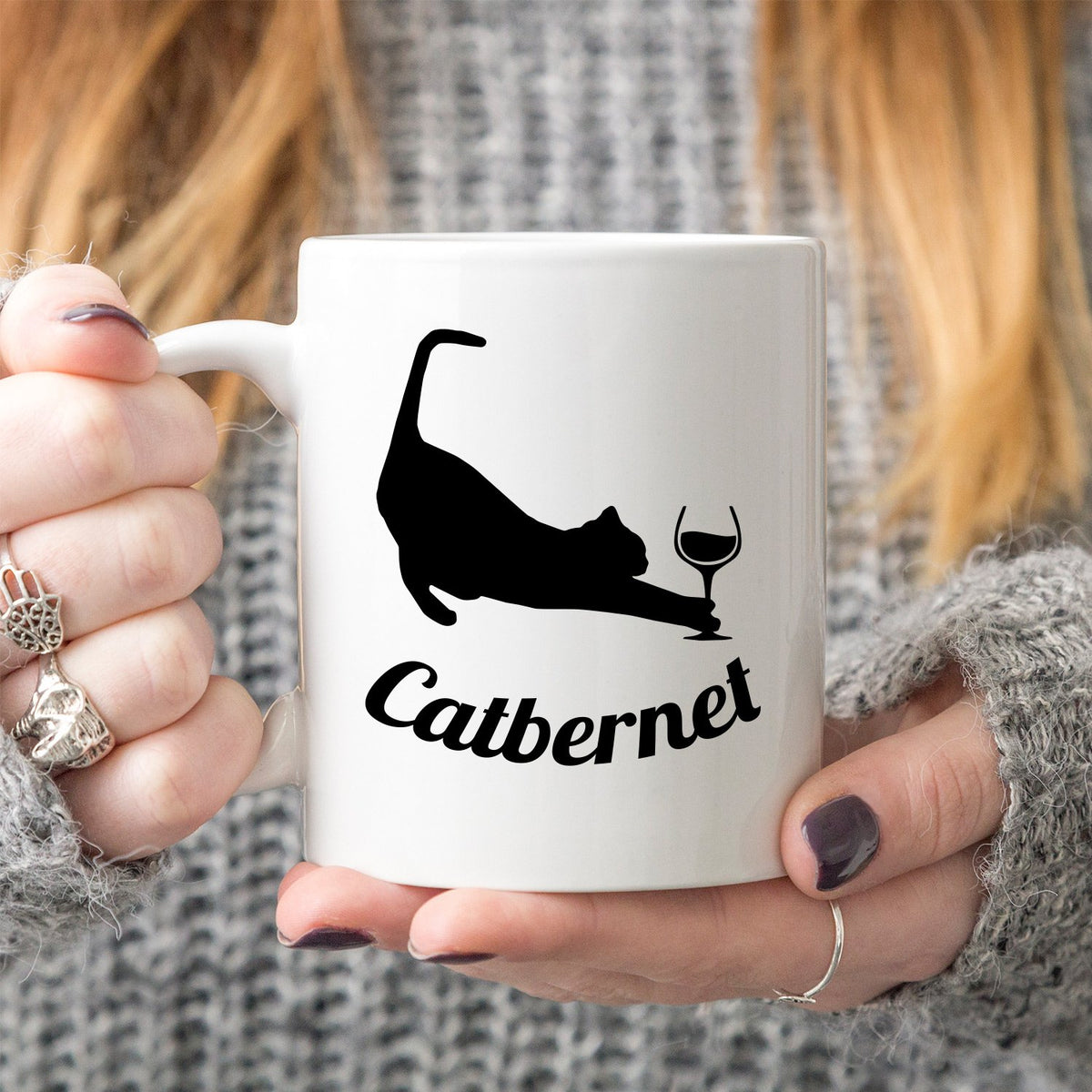 Catbernet - Ceramic Coffee Mug